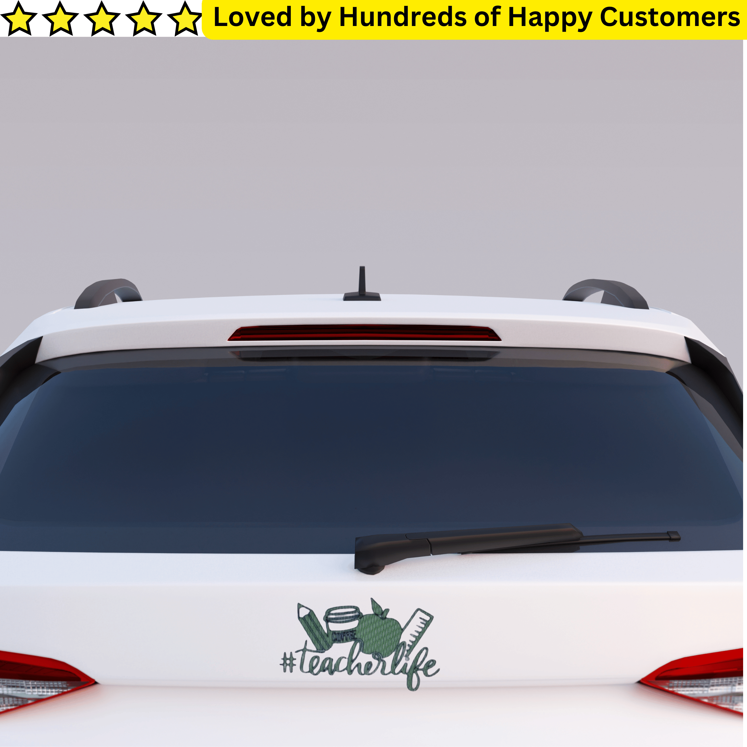 Car Stickers Cape Town - Teacher Life Decal