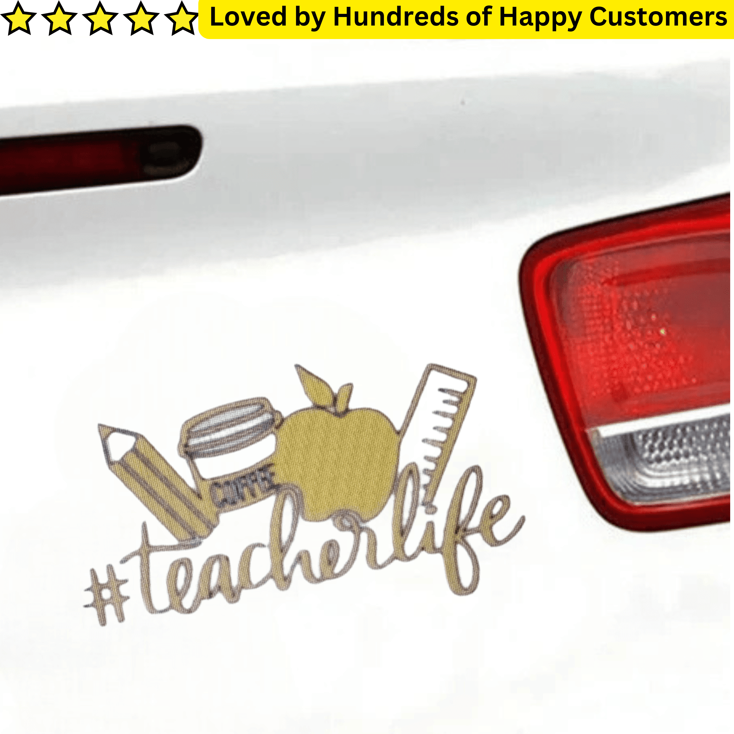 Car Stickers Cape Town - Teacher Life Decal