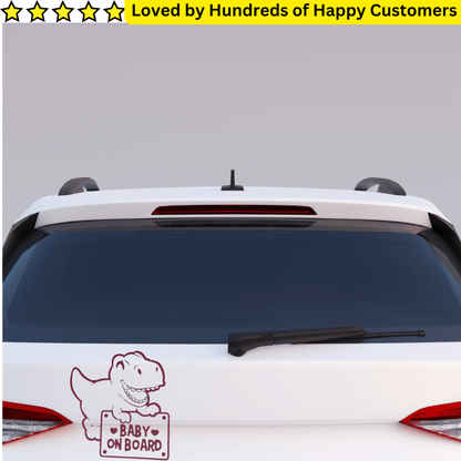 Car Stickers South Africa - Cute Baby On Board Sticker