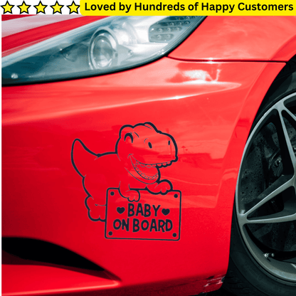 Car Stickers South Africa - Cute Baby On Board Sticker