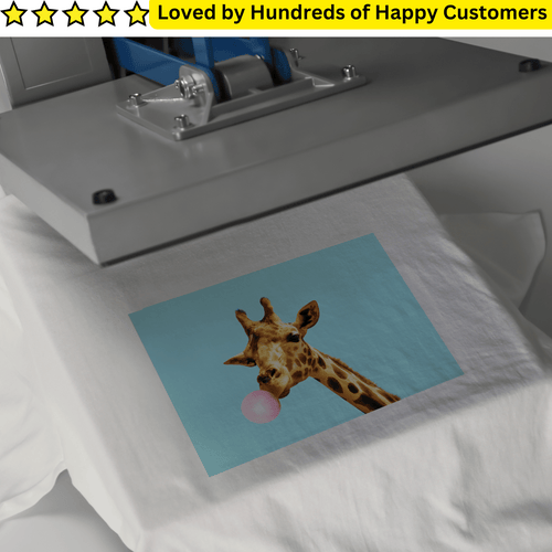 HEAT TRANSFER VINYL PAPER PRUNTING SERVICE FOR DIY