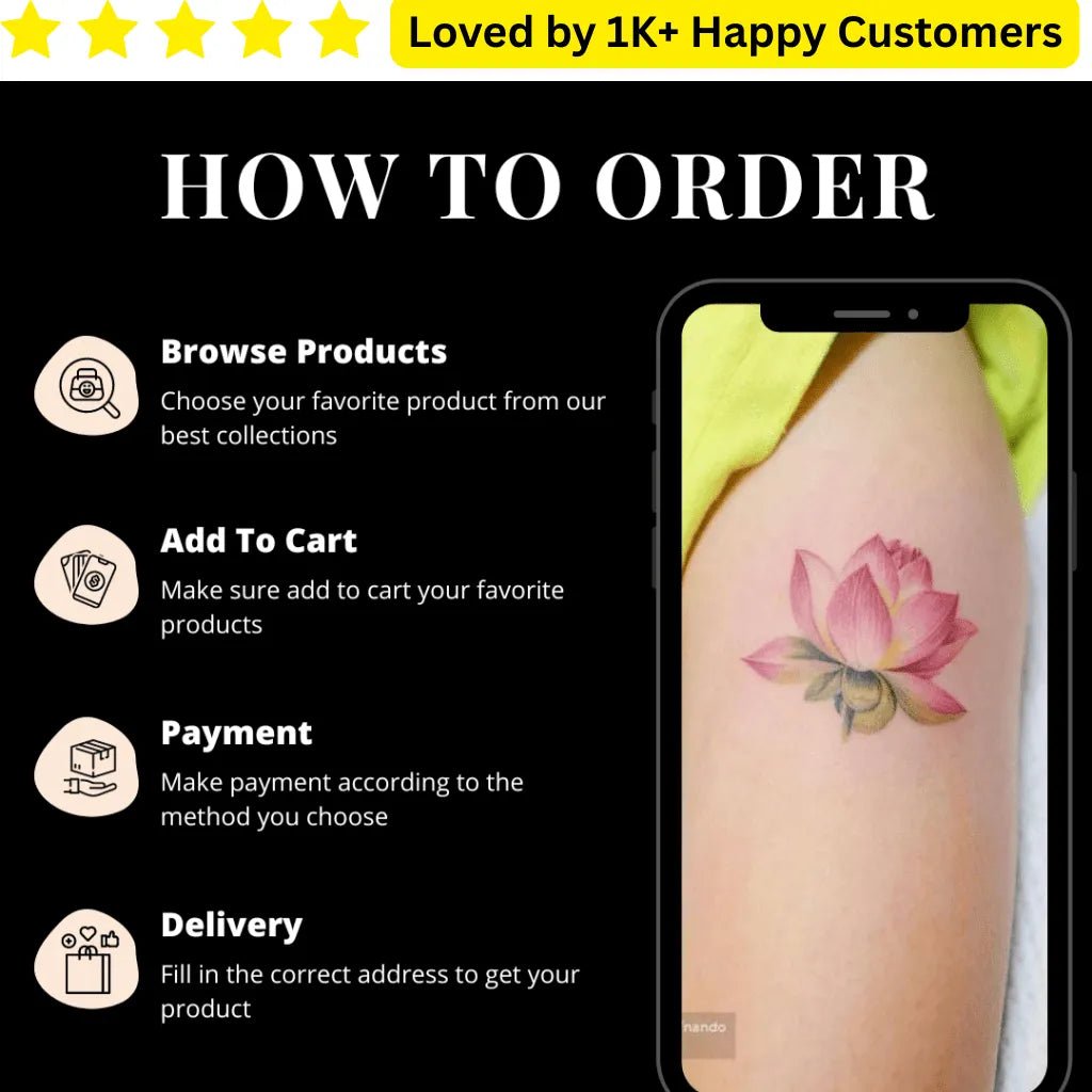 Temporary Tattoo Sticker Price – Custom Artwork You Can Wear - TeMaRo™ 🇿🇦