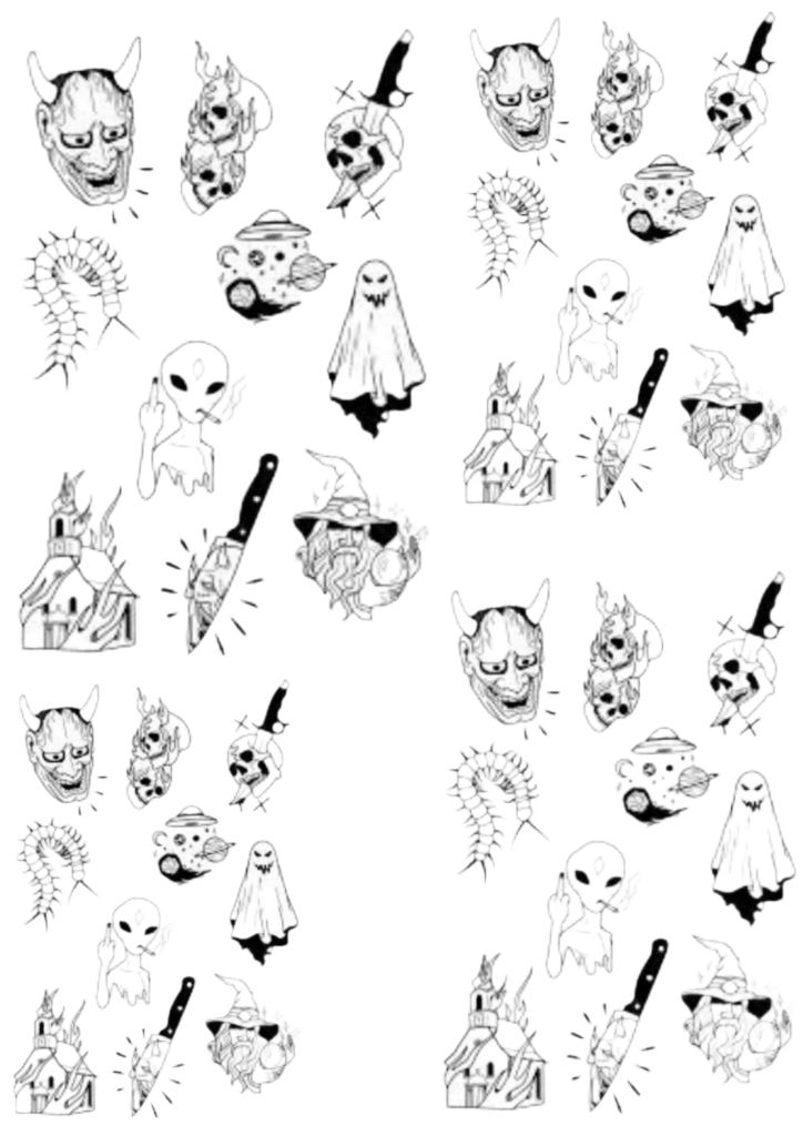 Instant Tattoos - Halloween - TeMaRo™