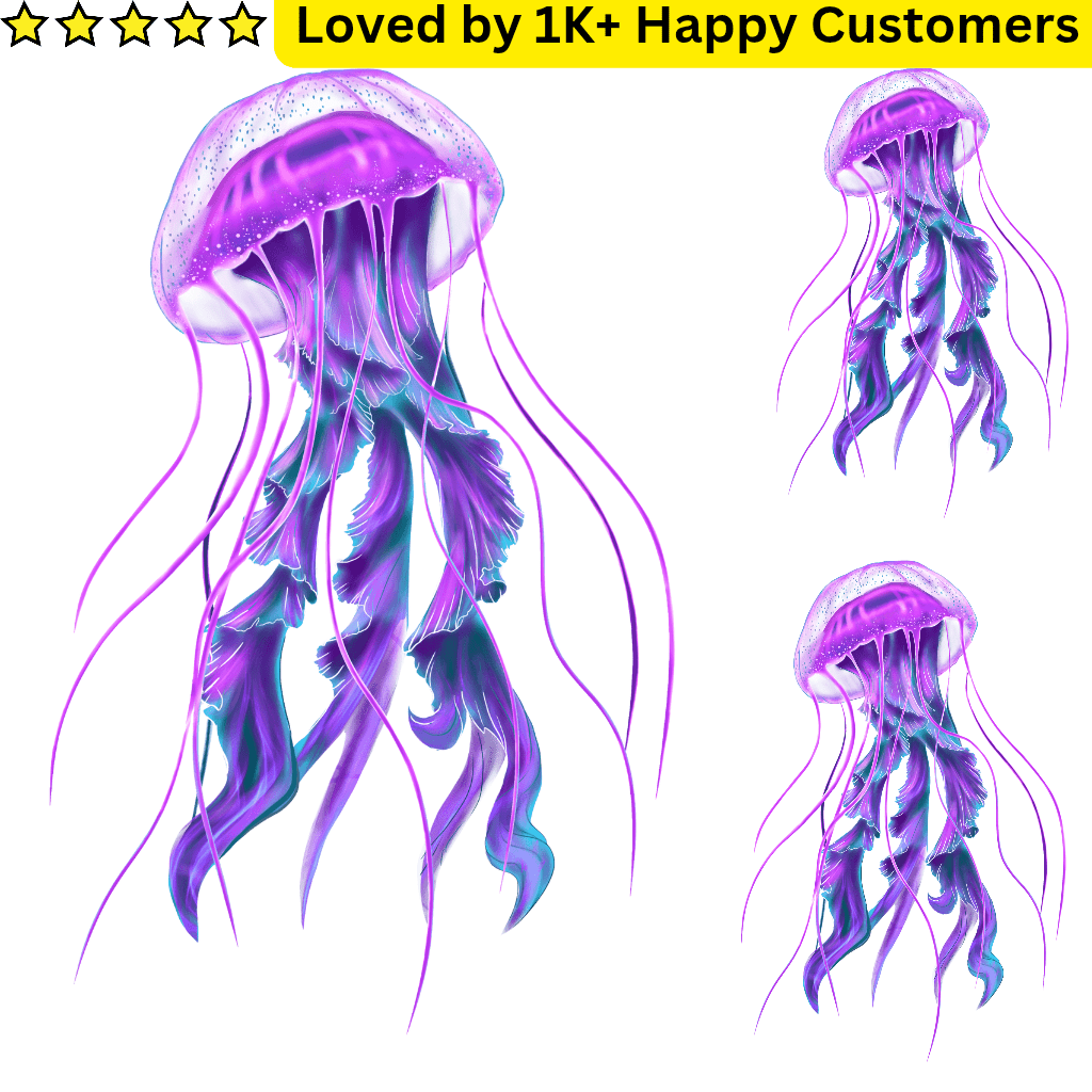 Jellyfish Tattoos for Women - TeMaRo™