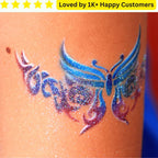 Tattoo on Leg Woman | Custom Temporary Tattoos - TeMaRo™ 🇿🇦