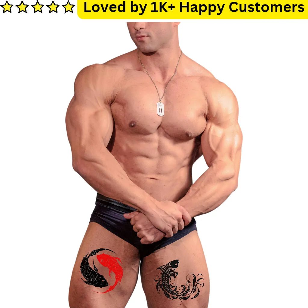 Leg Tattoo Ideas Guys – Koi Fish Strength & Style - TeMaRo™