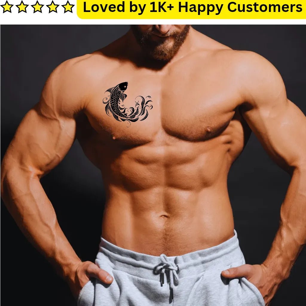 Leg Tattoo Ideas Guys – Koi Fish Strength & Style - TeMaRo™