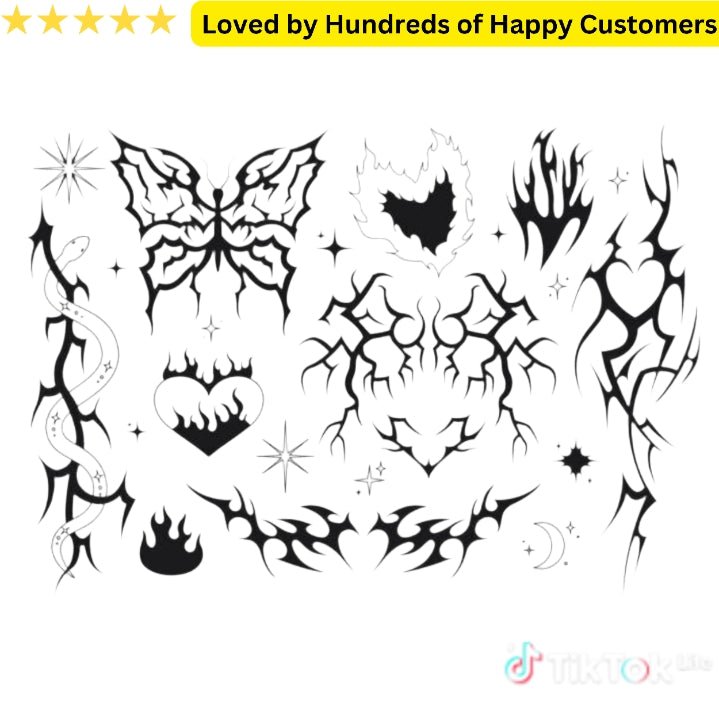 Leg Tattoo Tribal - Variety Pack - TeMaRo™