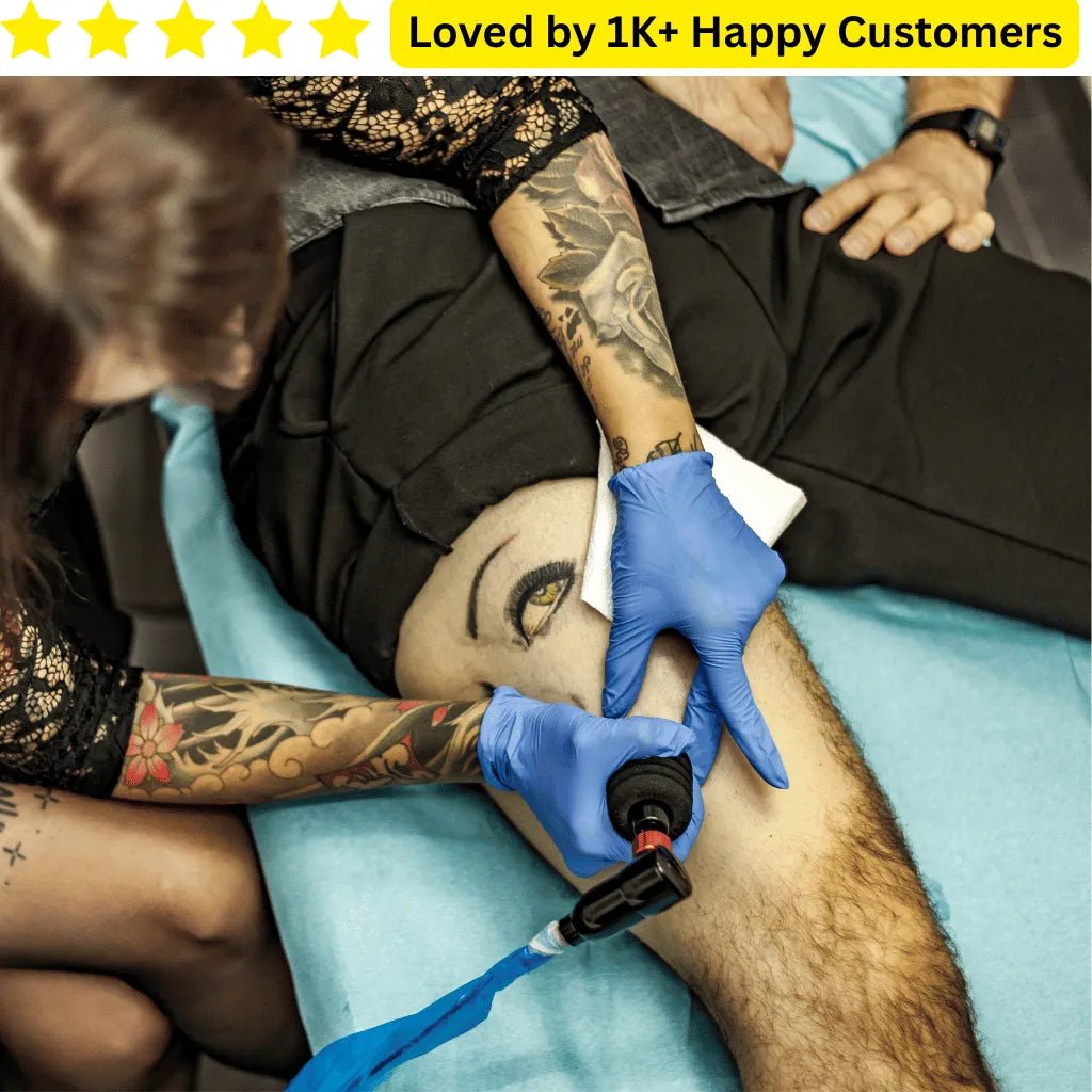 Tattoos on a Thigh | Custom Temporary Tattoos - TeMaRo™ 🇿🇦