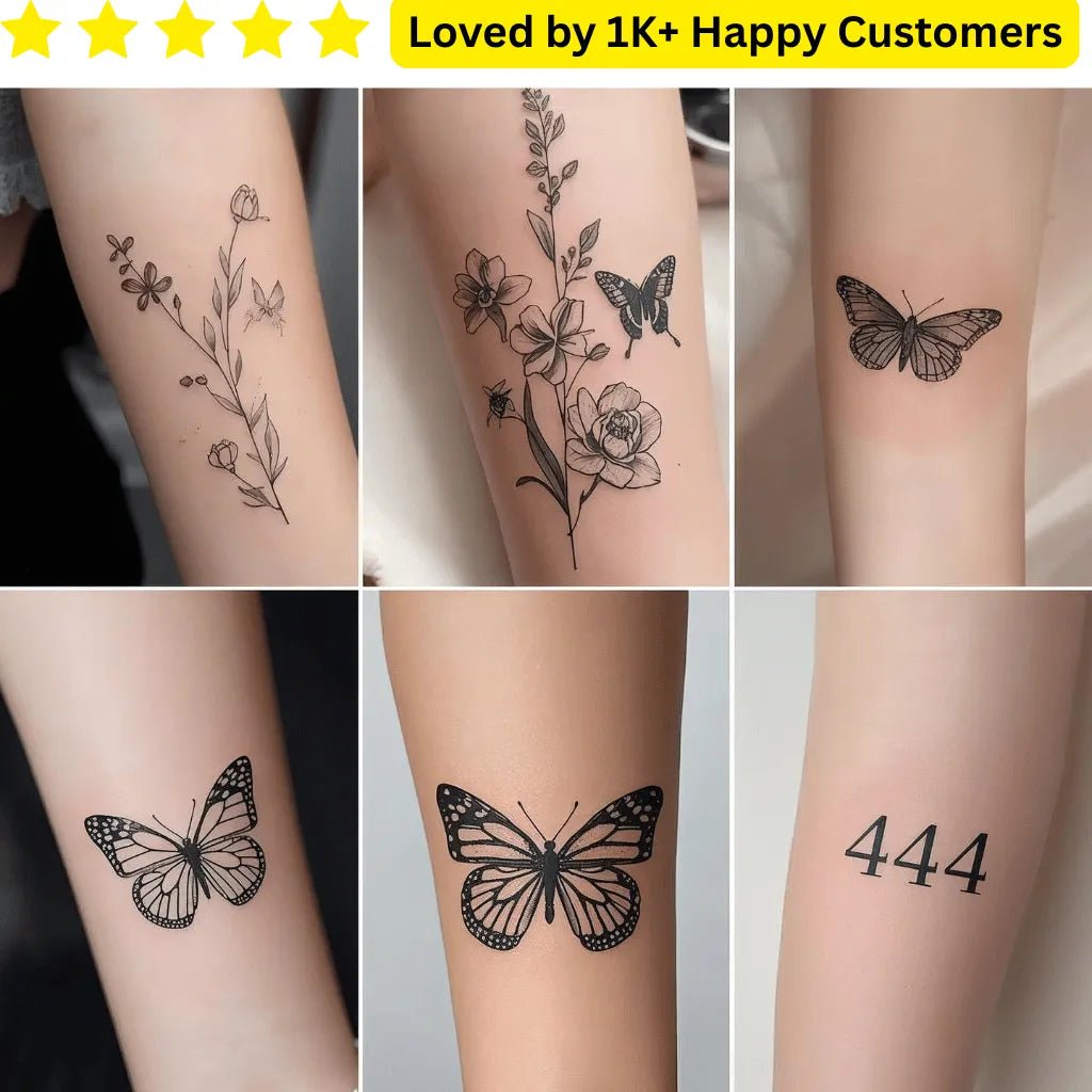 Long Lasting Temporary Tattoo – Upload & Get in 72 Hours - TeMaRo™ 🇿🇦