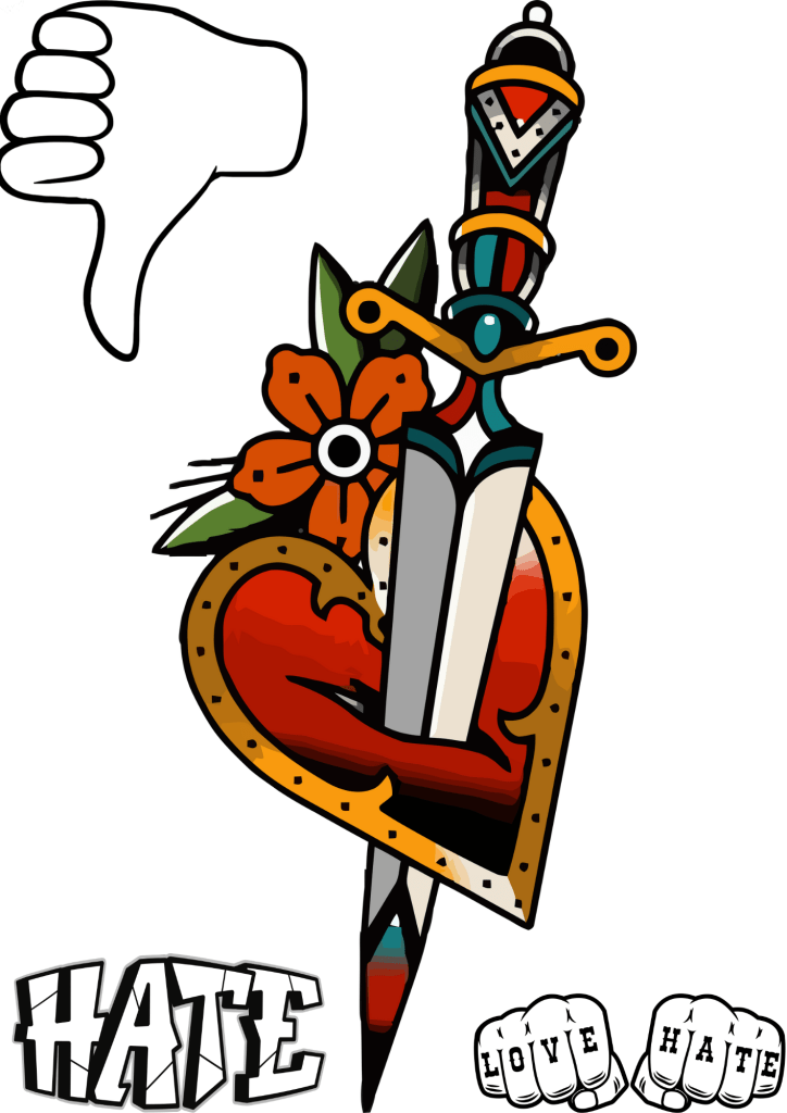 Love Hate Tattoo - TeMaRo™