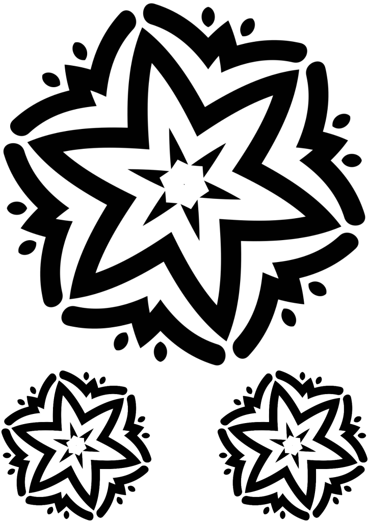 Mandala Flower tattoo / Small - TeMaRo™