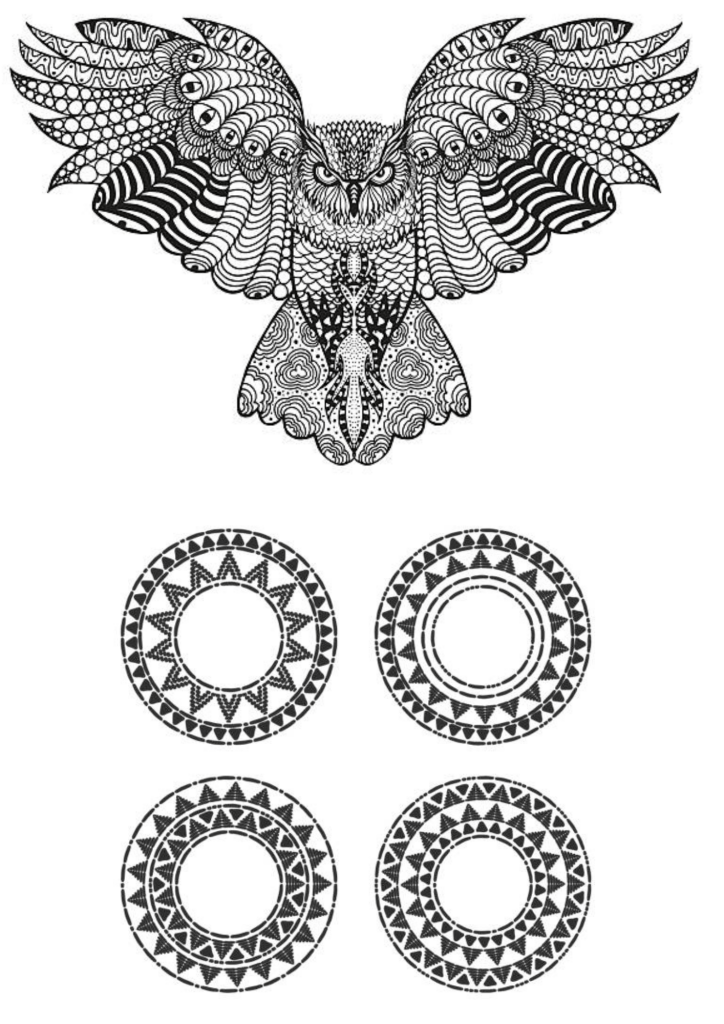 Mandala Tattoo Design - Back and Chest Pack - TeMaRo™ 🇿🇦