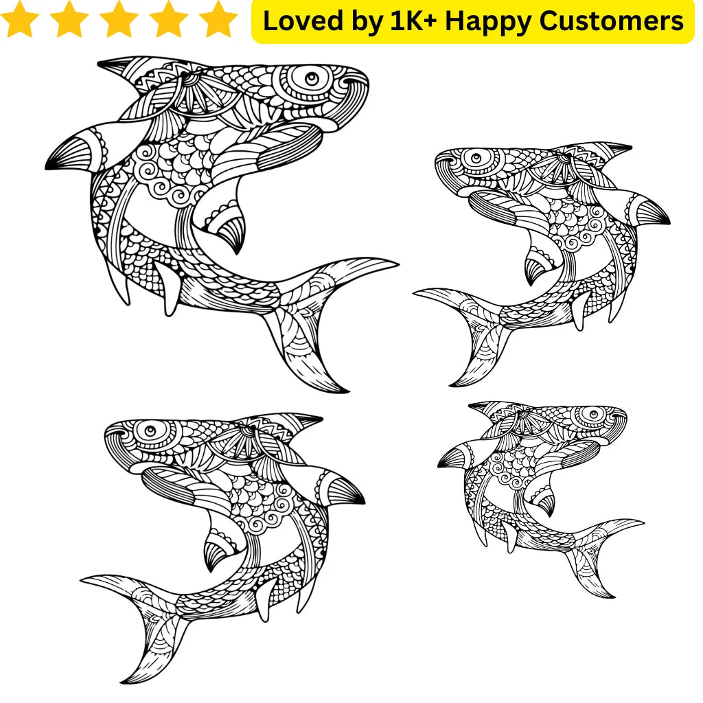 Mandela Tribal Shark Tattoo - TeMaRo™