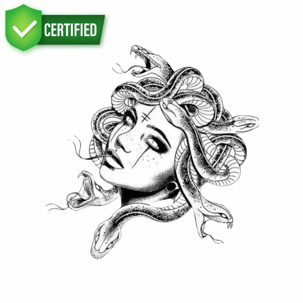 Medusa Tattoos on Chest - TeMaRo™