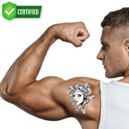 Medusa Tattoos on Chest - TeMaRo™