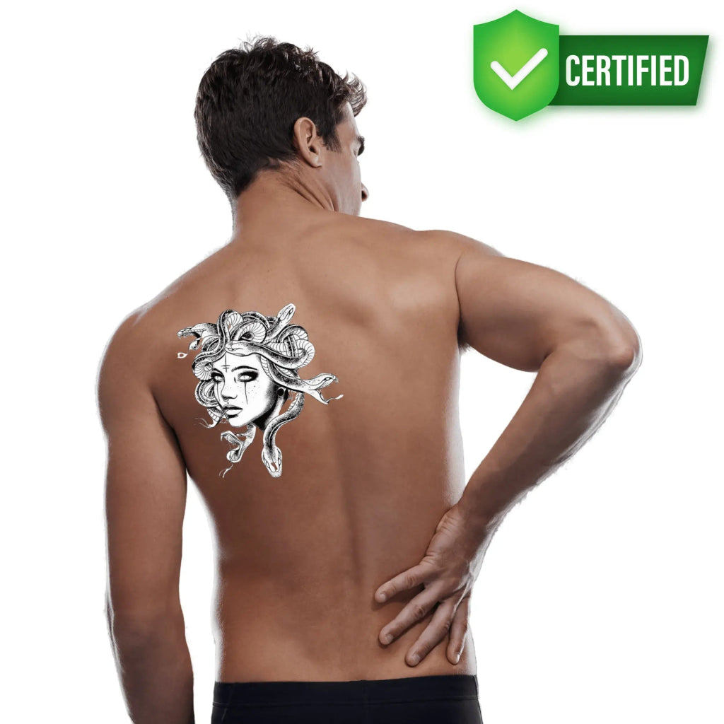Medusa Tattoos on Chest - TeMaRo™