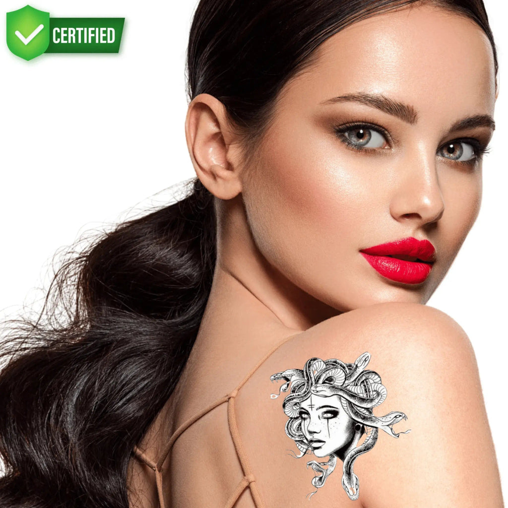 Medusa Tattoos on Chest - TeMaRo™
