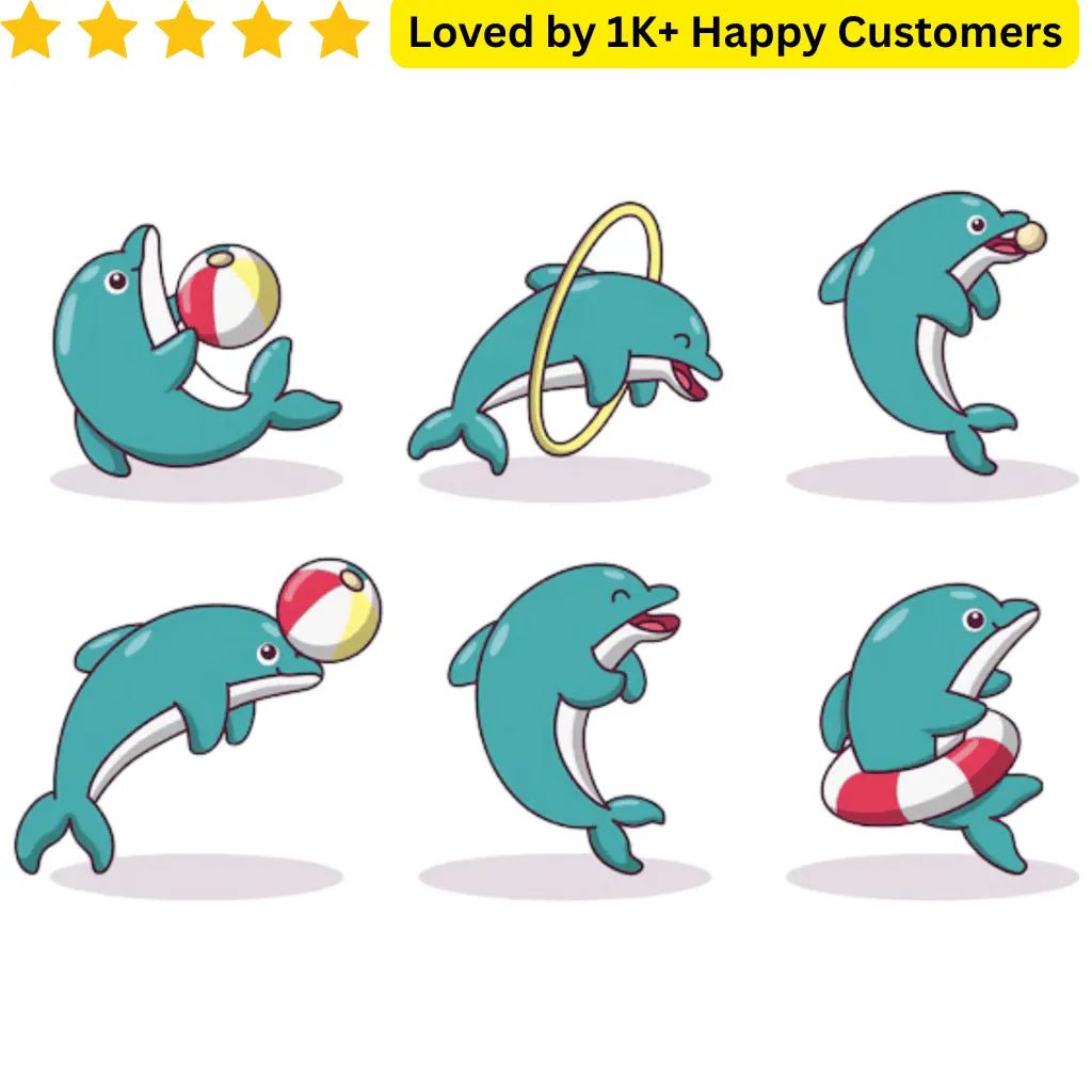 Men Tattoo Arm - Dolphins - TeMaRo™