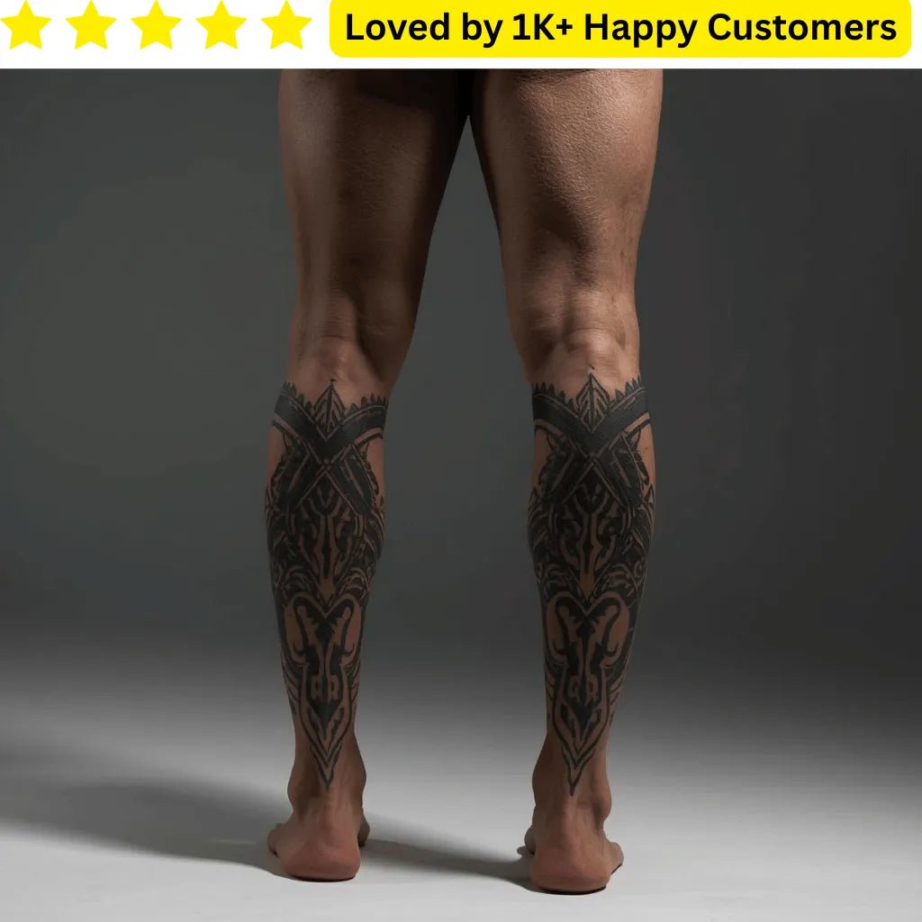 Calf Tattoos | Bold, Stylish & Meaningful - TeMaRo™ 🇿🇦