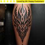 Men Tattoo Calf – Custom Artwork You Can Wear - TeMaRo™ 🇿🇦