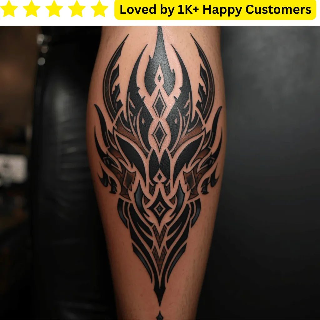 Men Tattoo Calf – Custom Artwork You Can Wear - TeMaRo™ 🇿🇦