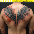 Tattoos for Men on Back | Custom Temporary Tattoos - TeMaRo™ 🇿🇦