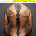 Tattoos for Men on Back | Custom Temporary Tattoos - TeMaRo™ 🇿🇦