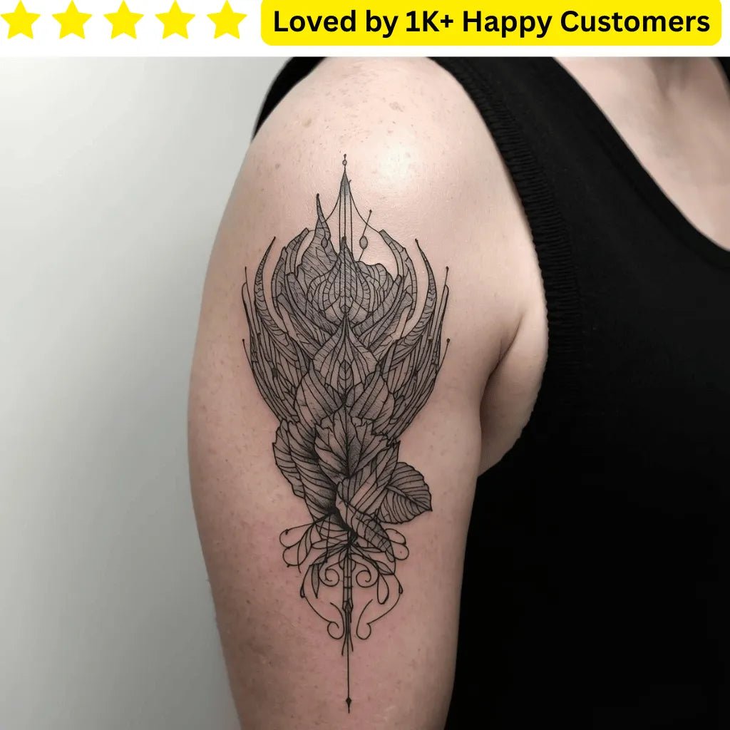 Men Tattoo Ideas Arm | Temporary Artwork - TeMaRo™ 🇿🇦