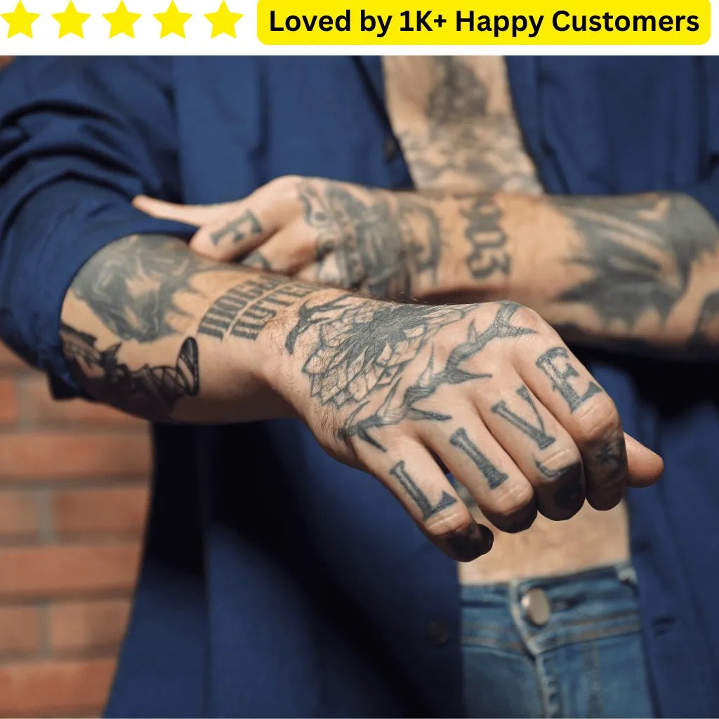Hand Tattoo Men | Bold & Stylish - TeMaRo™ 🇿🇦