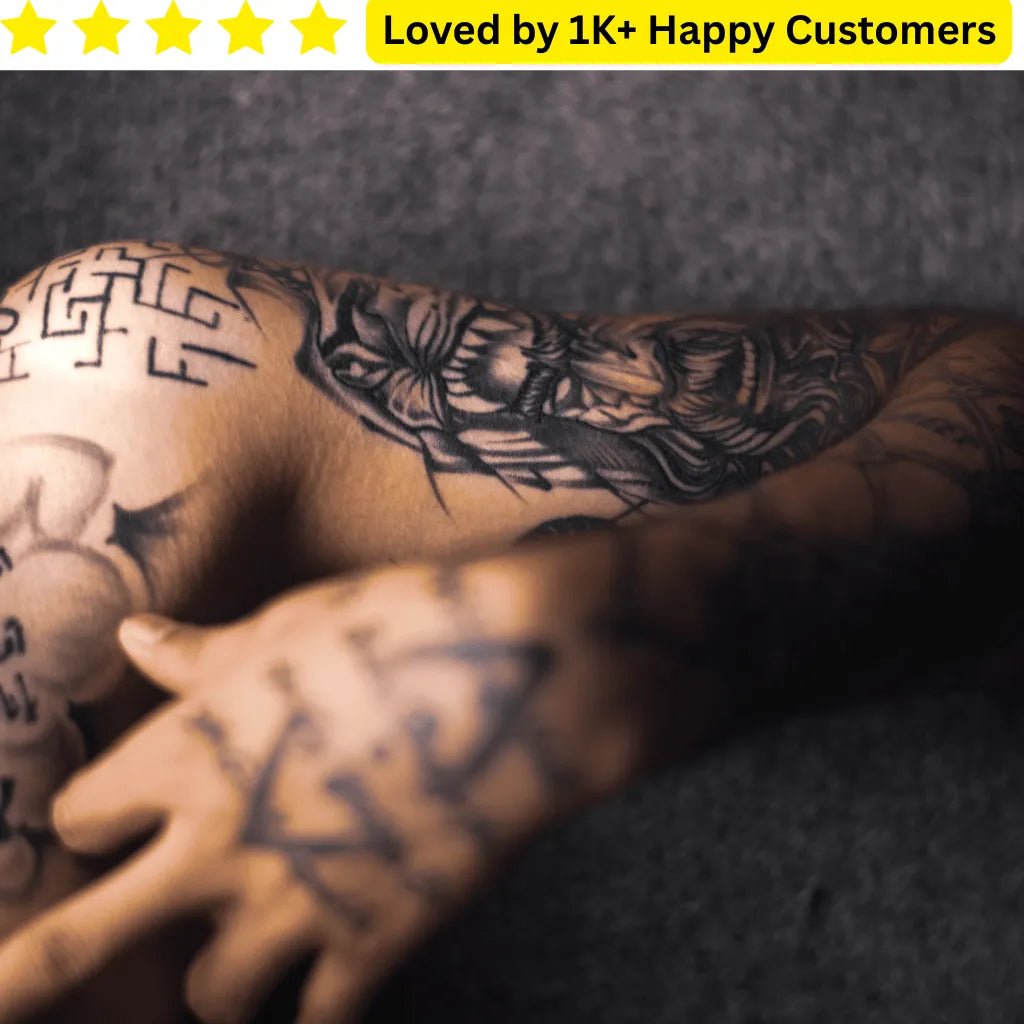 Men Tattoo Ideas | Temporary Custom Artwork - TeMaRo™ 🇿🇦