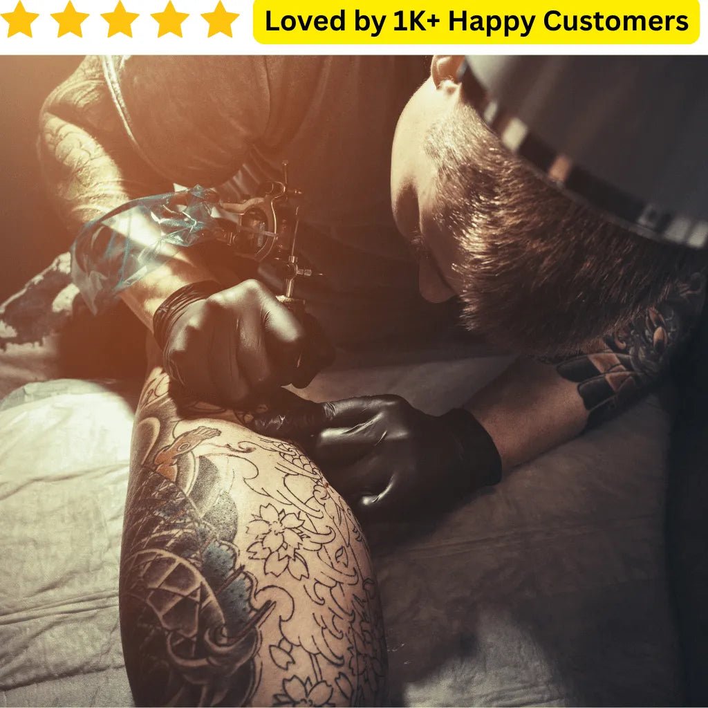 Men Tattoo on Leg - Test Yours Before Ink - TeMaRo™