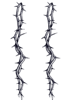 Men Tattoo Simple - Barbed Wire Tattoo - TeMaRo™