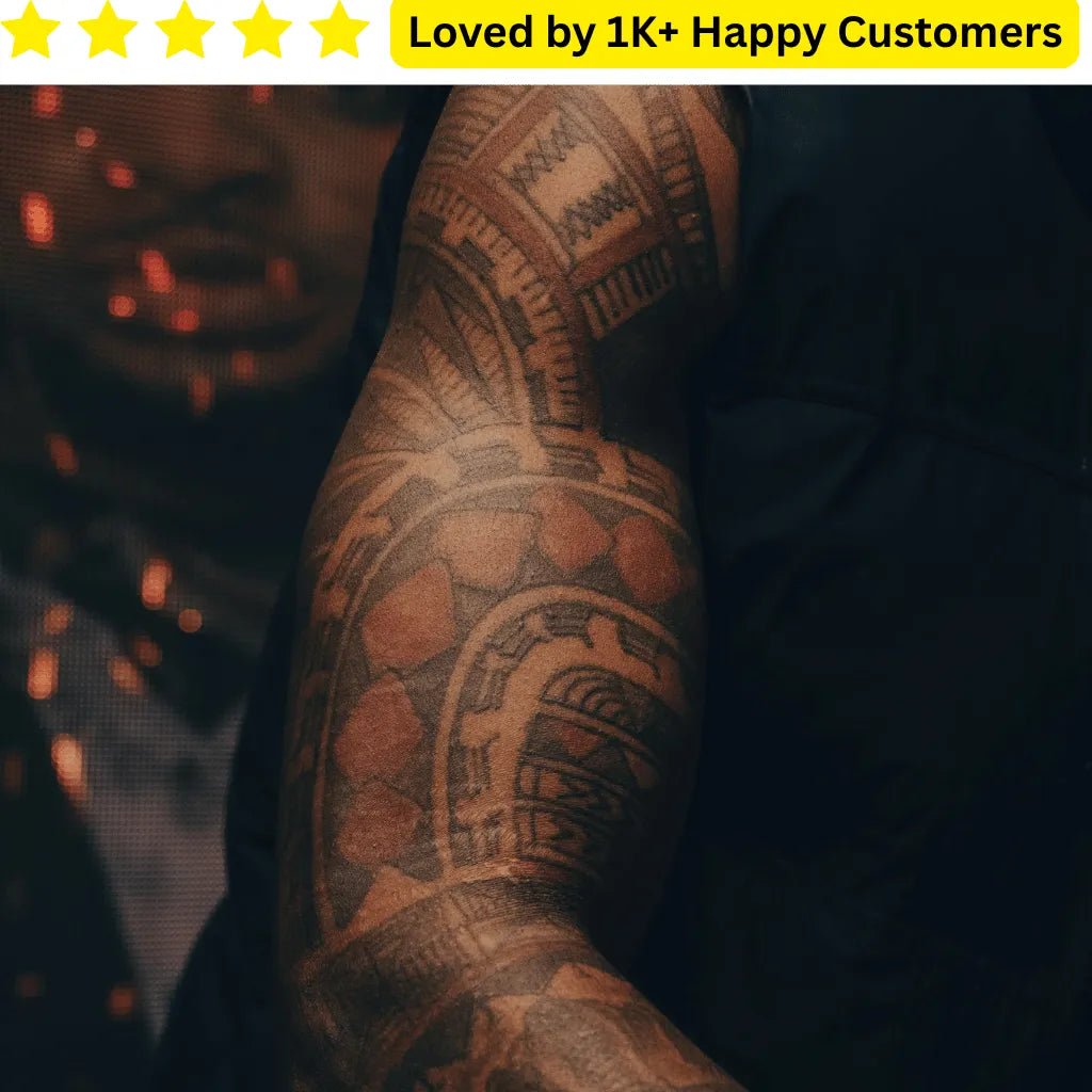 Custom Temporary Tattoo Sleeve | Personalized & Safe - TeMaRo™ 🇿🇦