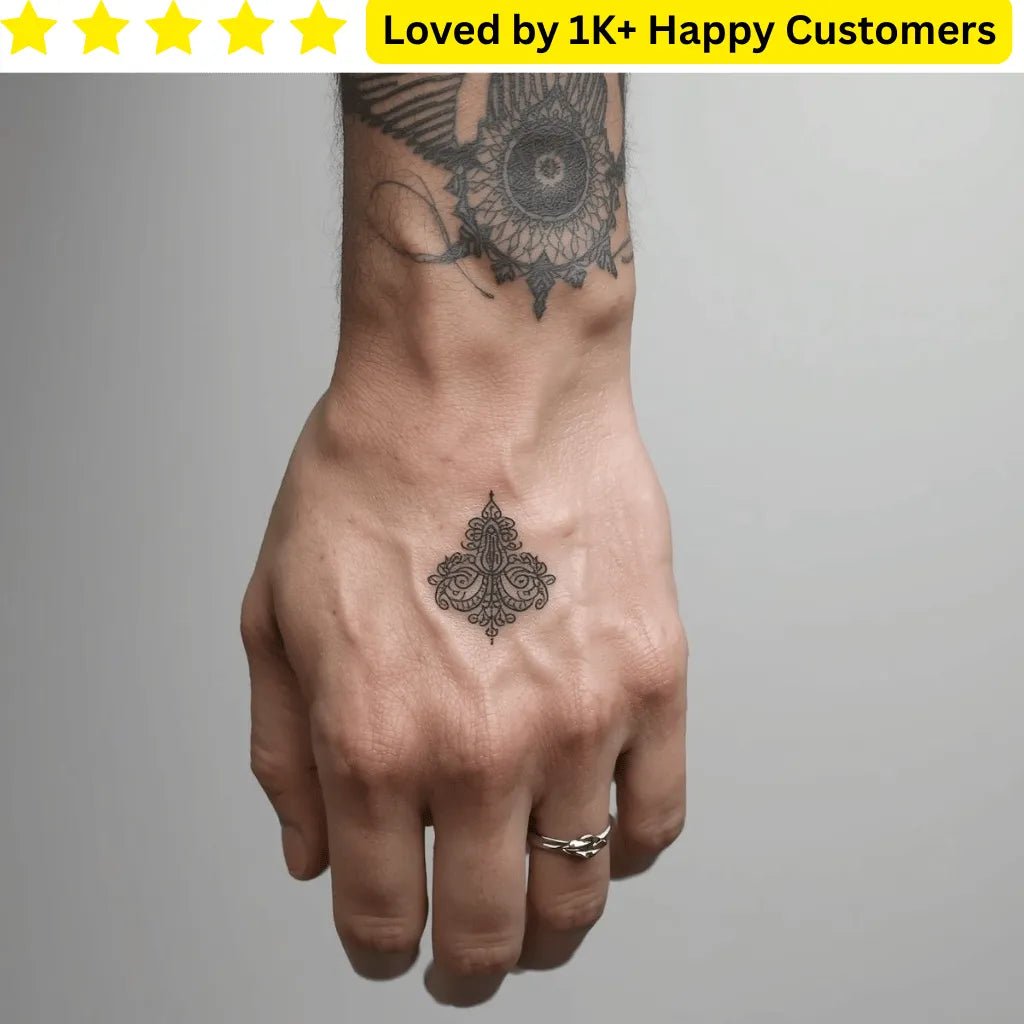 Tattoos Men Hand | Custom Temporary Tattoos - TeMaRo™ 🇿🇦