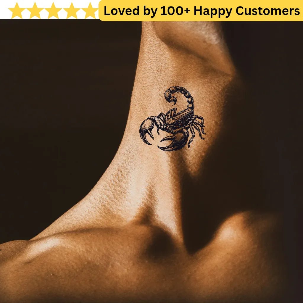 Men Tattoos Neck – Bold, Edgy & Eye - Catching Designs - TeMaRo™