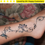 Minimalist Butterfly Tattoo | Elegant Custom Expression - TeMaRo™ 🇿🇦