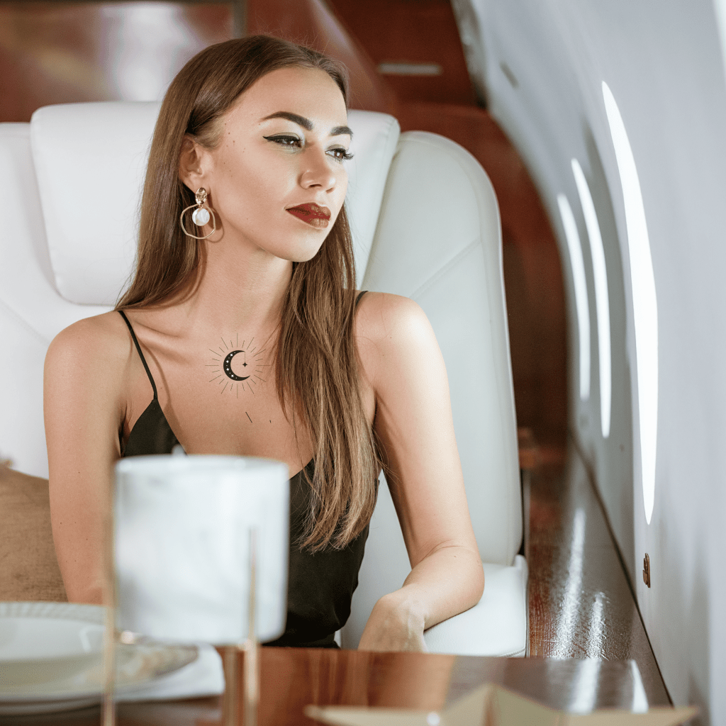 Moon and Star Tattoo - TeMaRo™