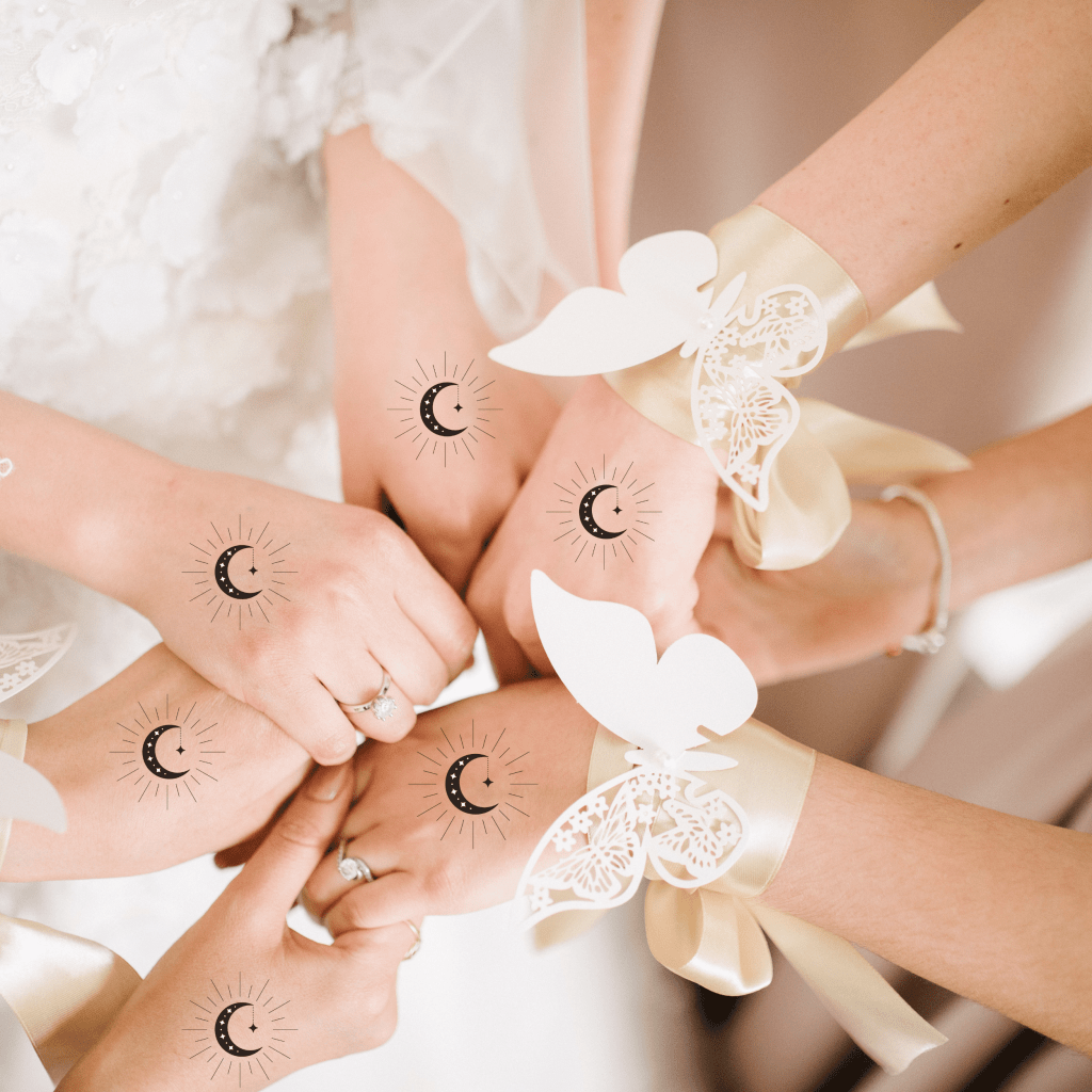 Moon and Star Tattoo - TeMaRo™