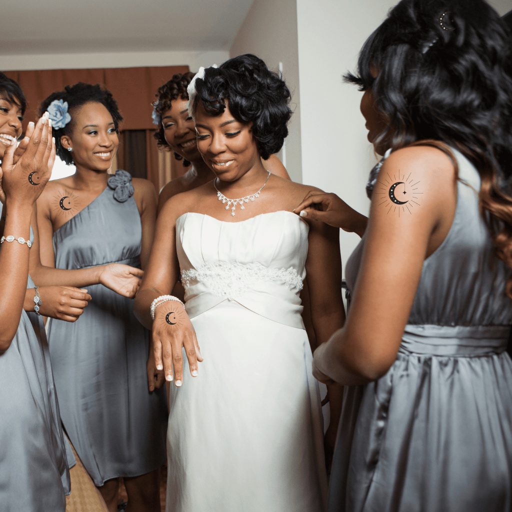 Moon and Star Tattoo - TeMaRo™