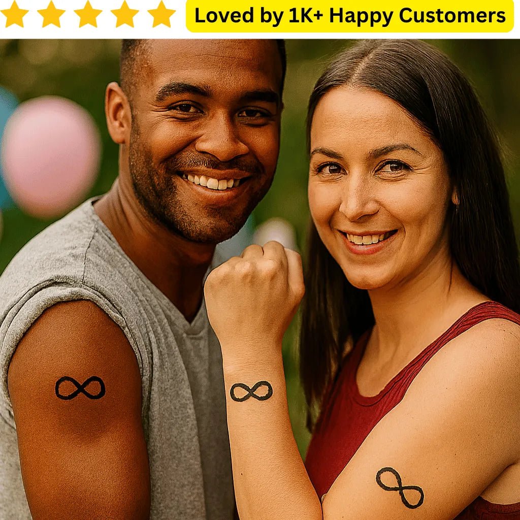 Infinity Tattoos | Custom Temporary Tattoos - TeMaRo™ 🇿🇦
