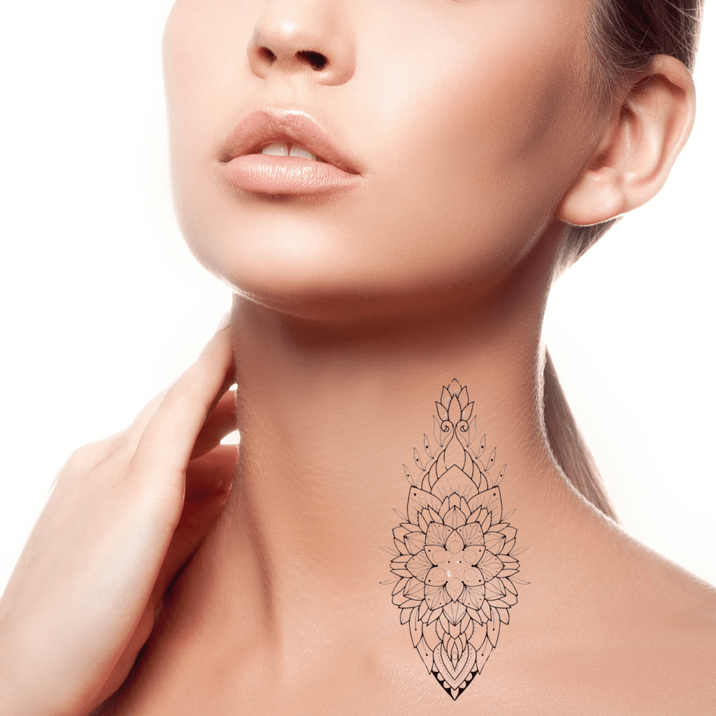 Non Permanent Sternum Tattoo Small - TeMaRo™