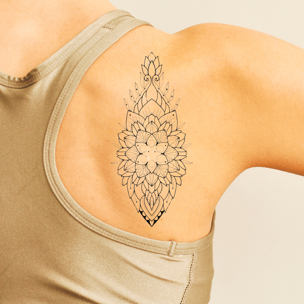 Non Permanent Sternum Tattoo Small - TeMaRo™