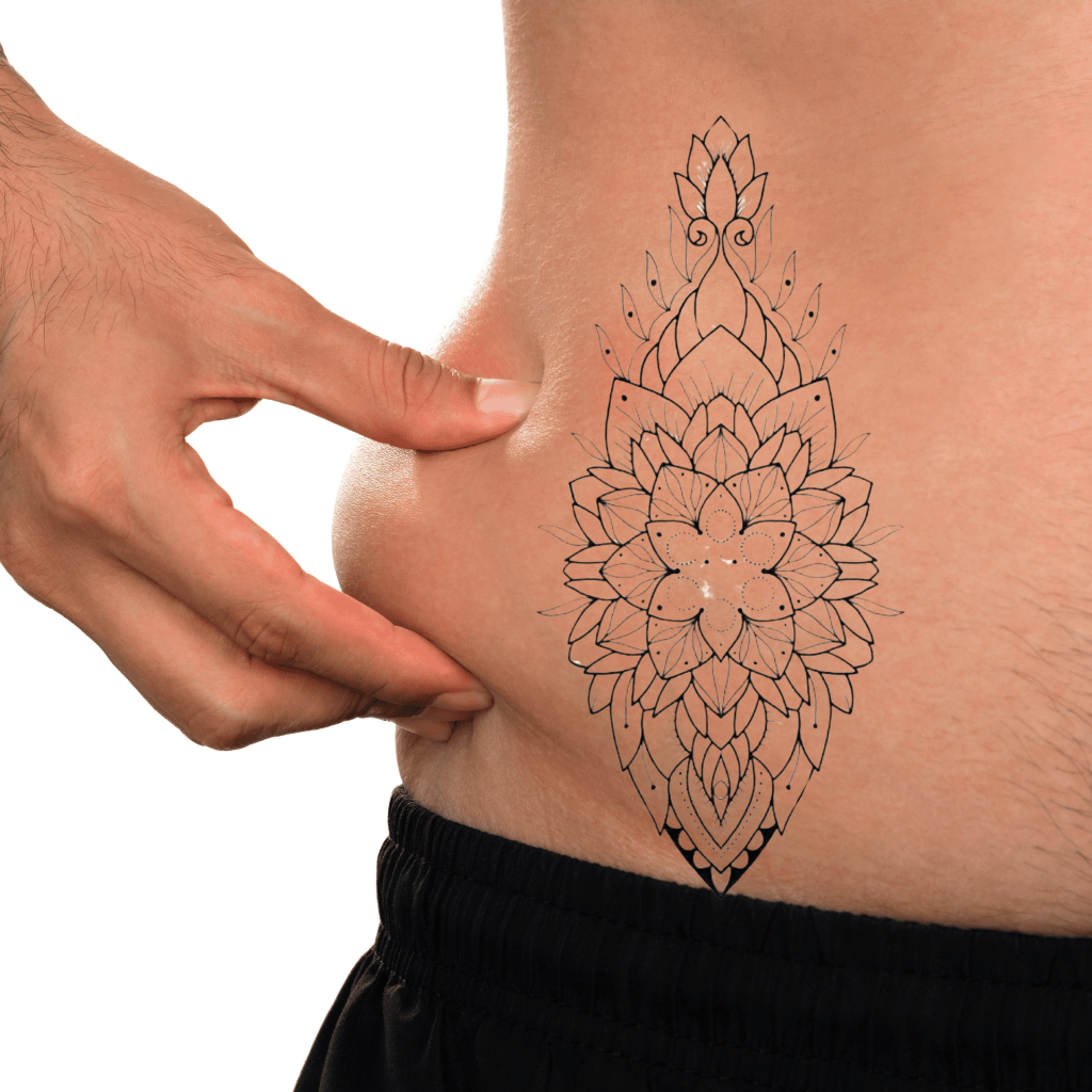 Non Permanent Sternum Tattoo Small - TeMaRo™