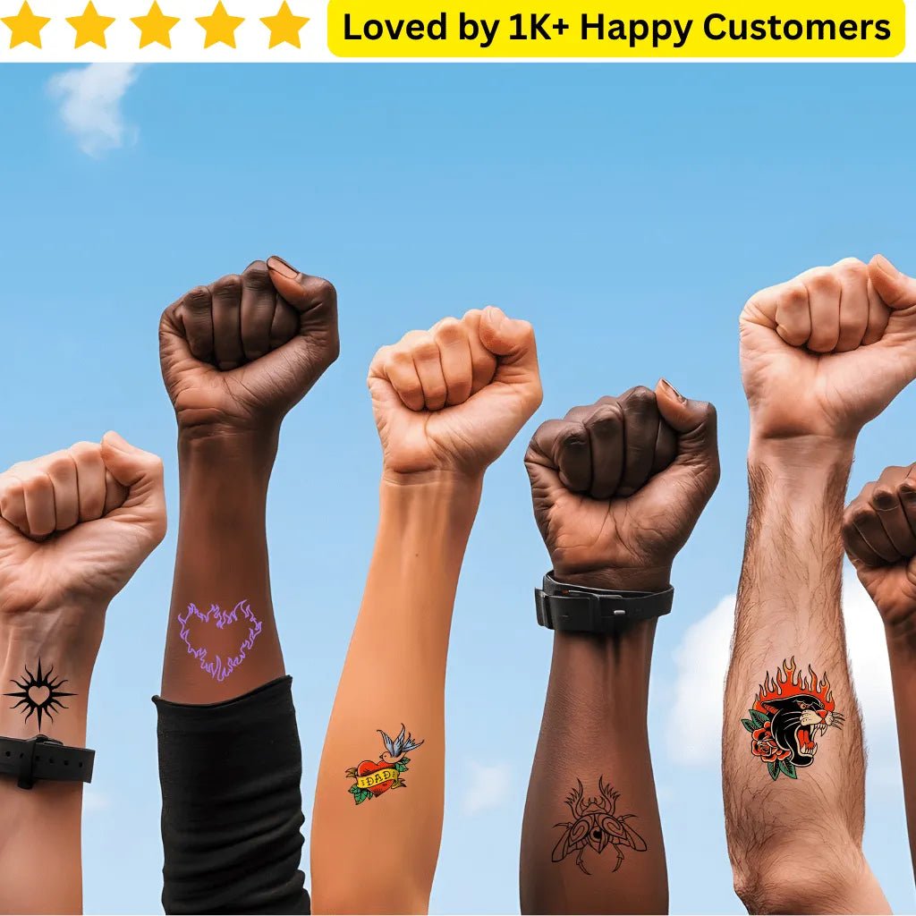 Own Your Look with Men's Tattoos Arm Today - TeMaRo™