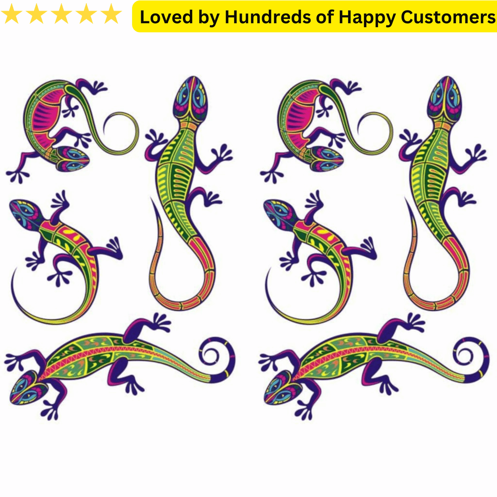 Arm Tattoos for Women - Lizards Sheet