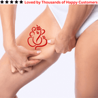 Red Ganesha Vinayagar Tattoo - TeMaRo™