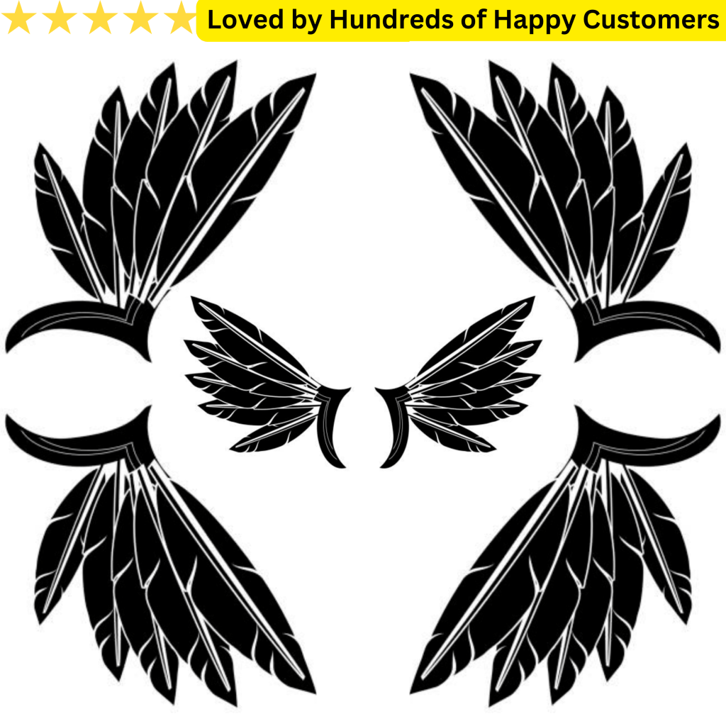 Removable Wing Tattoo on Chest - TeMaRo™