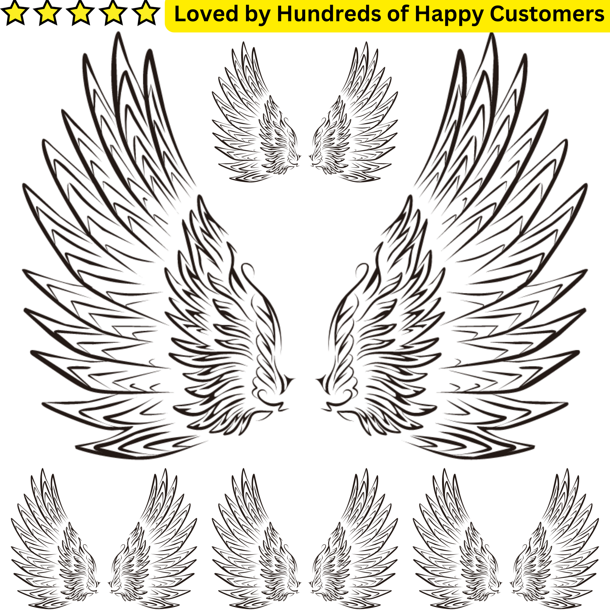 Tattoo Wings Back