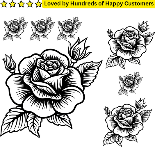 Rose Tattoo Style